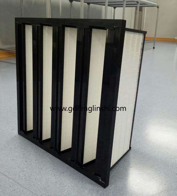 大風(fēng)量組合式高效過濾器濾料采用玻璃纖維制作 大風(fēng)量組合式高效過濾器濾料采用玻璃纖維制作