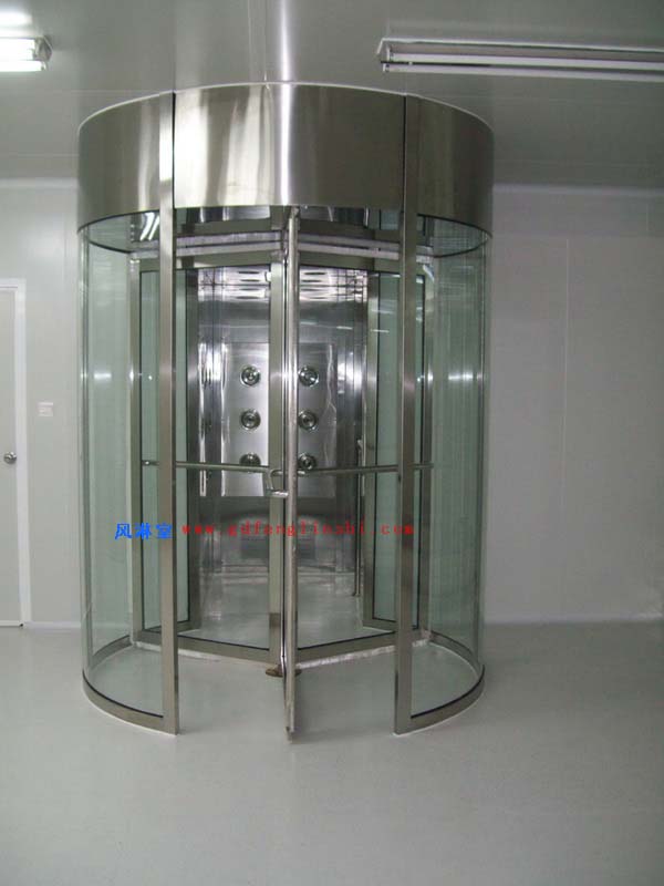 旋轉(zhuǎn)門(mén)風(fēng)淋室產(chǎn)品圖片 旋轉(zhuǎn)門(mén)風(fēng)淋室產(chǎn)品圖片