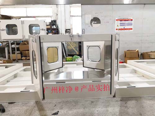 雙開門傳遞窗結(jié)構圖 雙開門傳遞窗結(jié)構圖