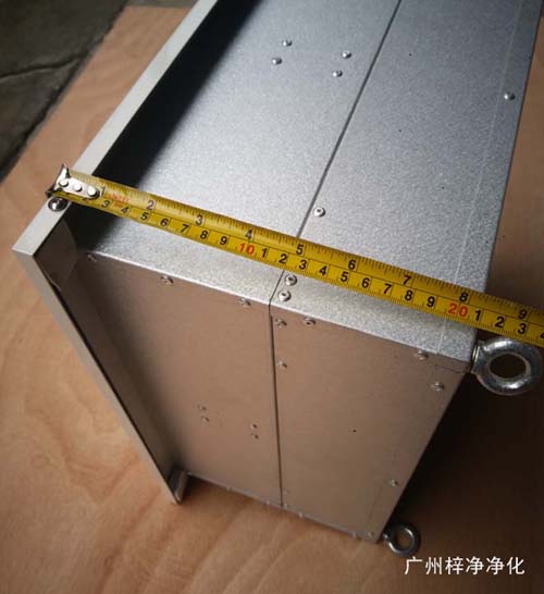 500風量高效送風口靜壓箱高度為210mm,屬超薄高效送風口 500風量高效送風口靜壓箱高度為210mm,屬超薄高效送風口