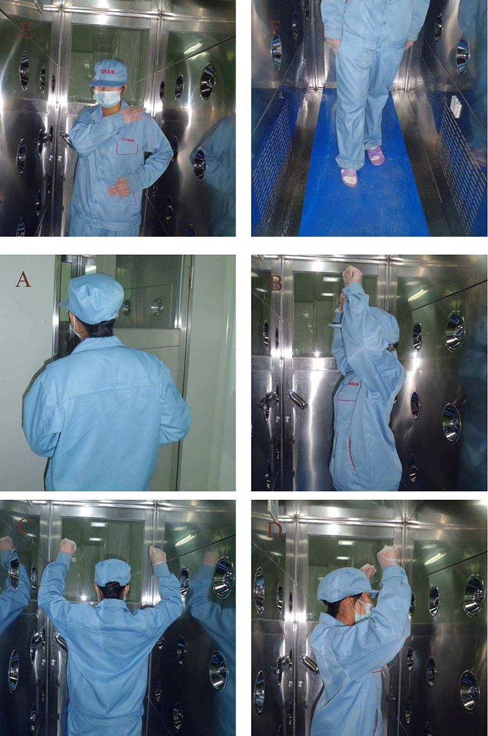 進入風(fēng)淋室風(fēng)淋結(jié)束后,風(fēng)淋結(jié)束后應(yīng)及時脫下防護服和鞋帽,并按照規(guī)定進行廢棄或清洗。 進入風(fēng)淋室風(fēng)淋結(jié)束后,風(fēng)淋結(jié)束后應(yīng)及時脫下防護服和鞋帽,并按照規(guī)定進行廢棄或清洗。