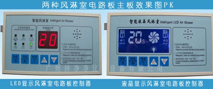 倆種風淋室控制器