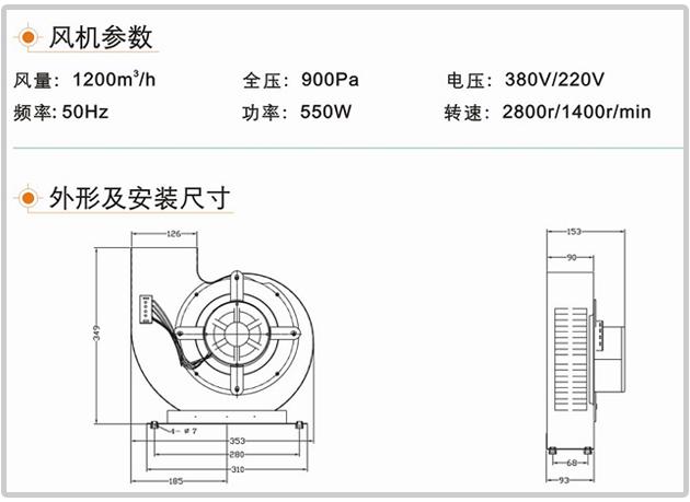 ZJ-195型號風淋室風機結(jié)構(gòu)及技術(shù)參數(shù) ZJ-195型號風淋室風機結(jié)構(gòu)及技術(shù)參數(shù)